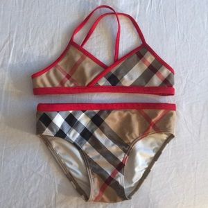Girls Burberry Bikini